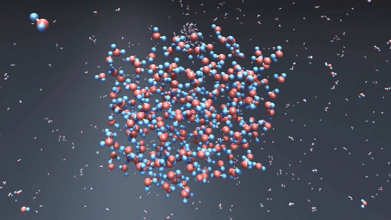 Vapor-liquid nucleation of water