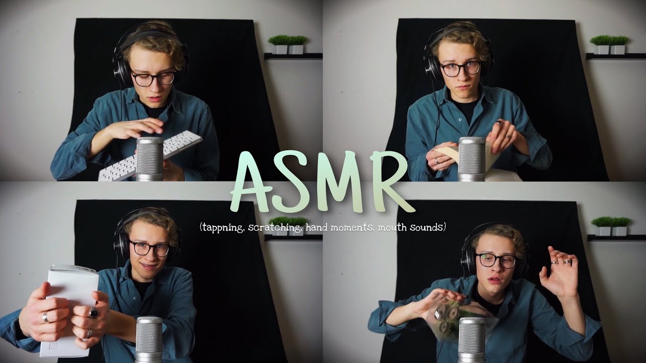 TESTAR ASMR!!!!! (tapping, scratching, hand movements, mouth sounds)