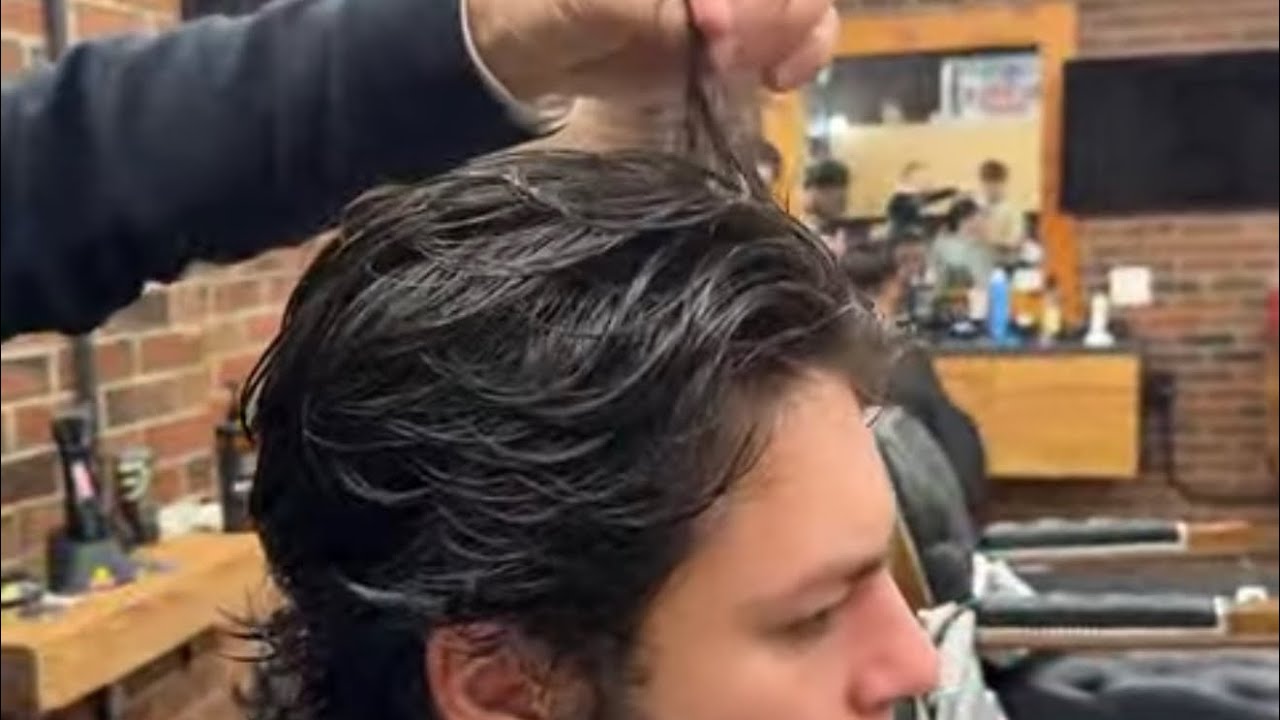 Classic razor haircut with MCPROBARBER