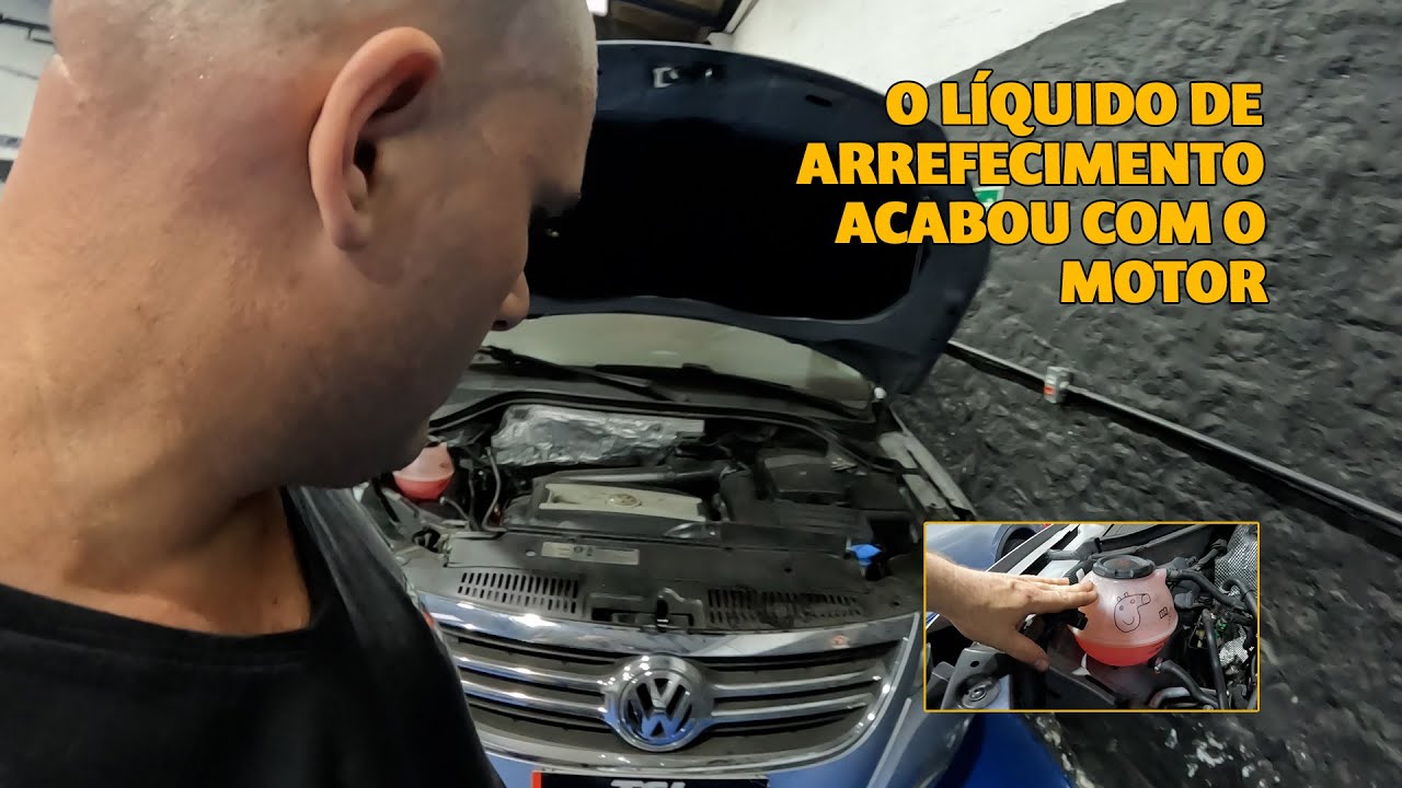 O LIQUIDO DE ARREFECIMENTO ACABOU COM O MOTOR