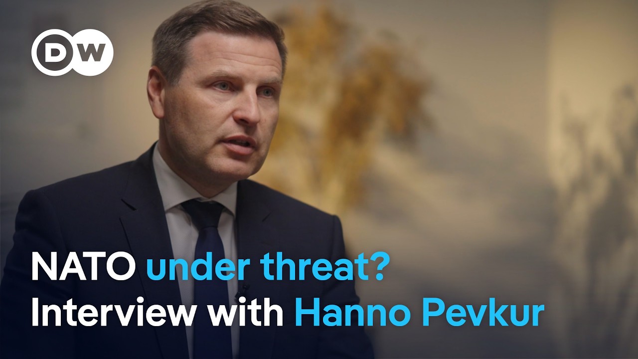 Drone warfare and NATO&rsquo;s Eastern flank: Estonia's Hanno Pevkur on Baltic security  | DW News