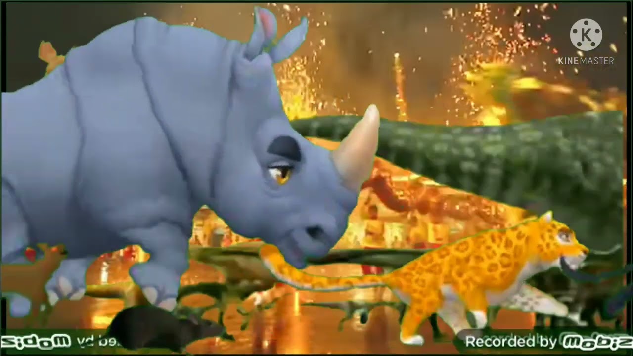 Animal Stampede At Chinese Part 1