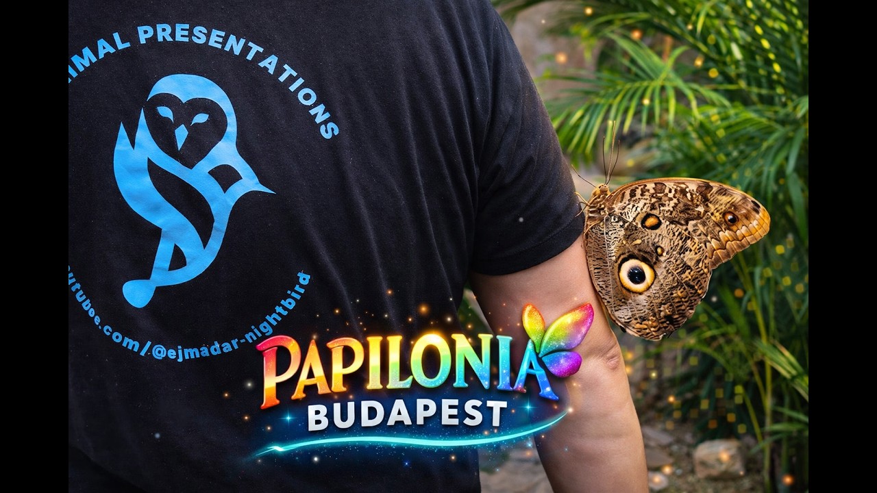 A Magical Walk Among Butterflies, Birds, and Goldfish in Papilonia, Budapest