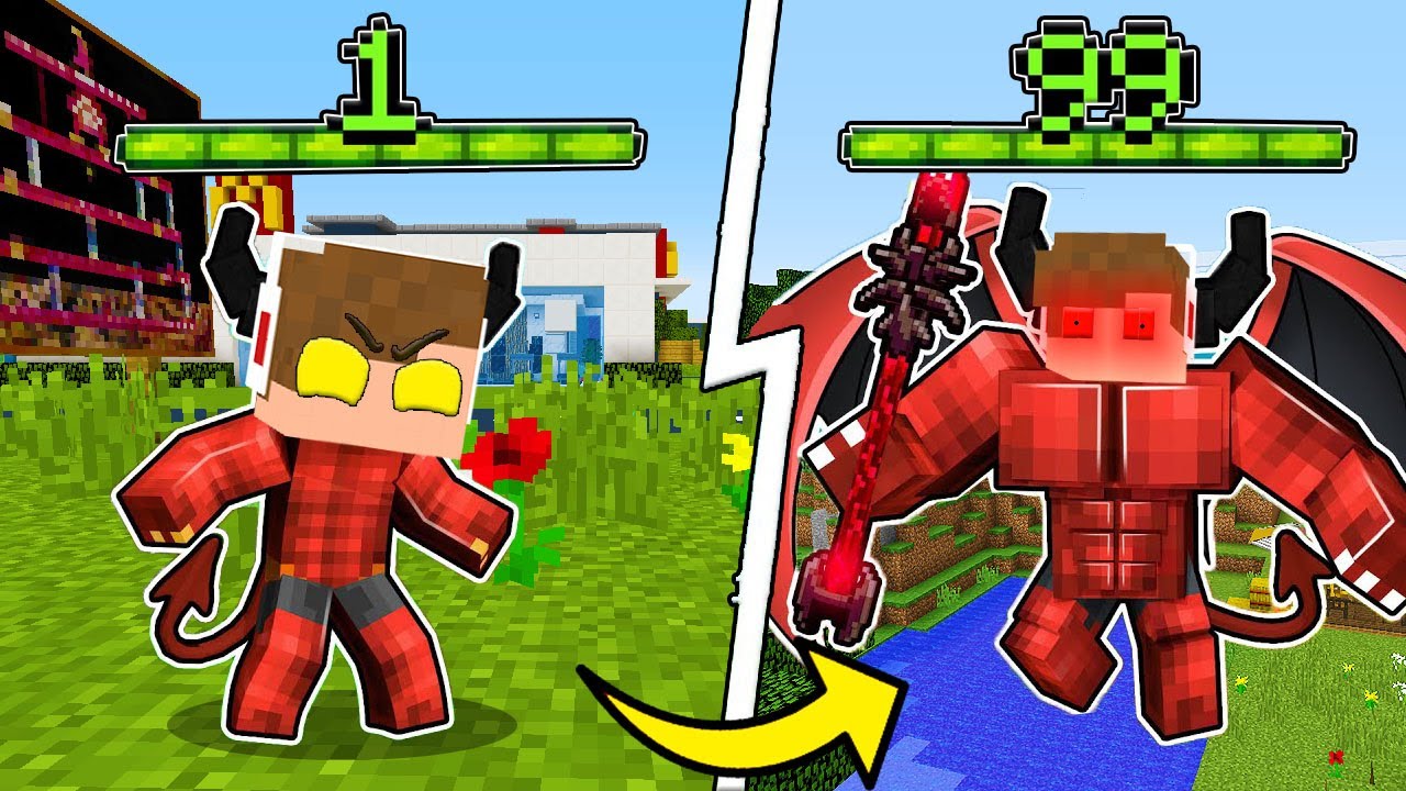 MINECRAFT DE, XP = DÉMON SZINT!😱