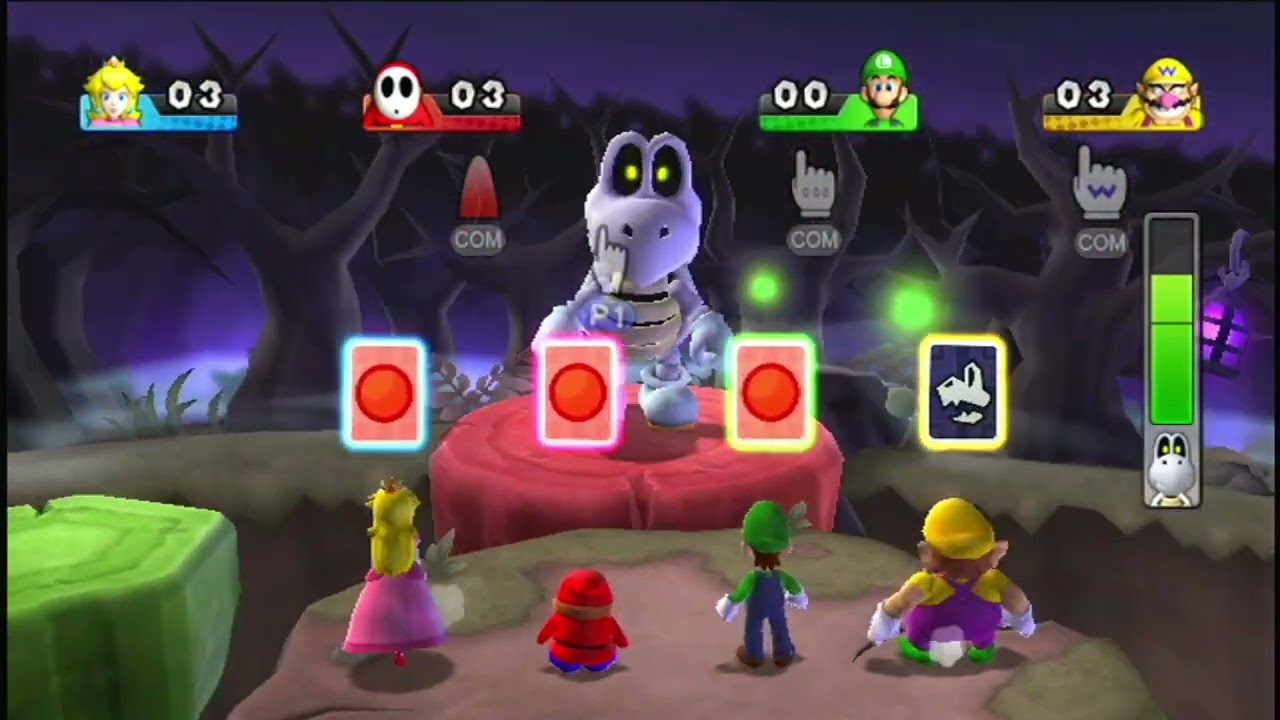 Mario Party 9: Solo Mode with Peach: Boo's Horror Castle
