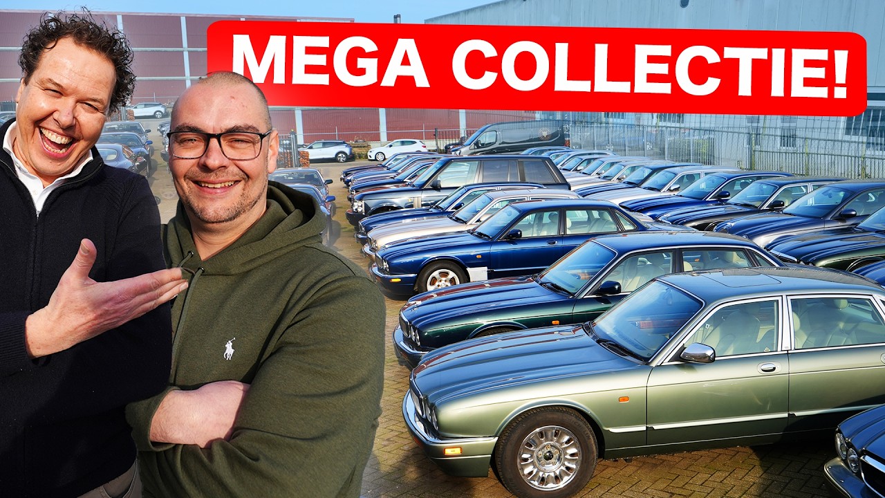 Deze man heeft meer dan 100 JAGUARS!