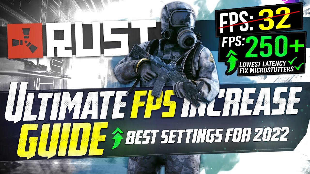 🔧RUST: Dramatically increase performance / FPS with any setup! *ARCTIC UPDATE BEST SETTINGS* 2022 ✅