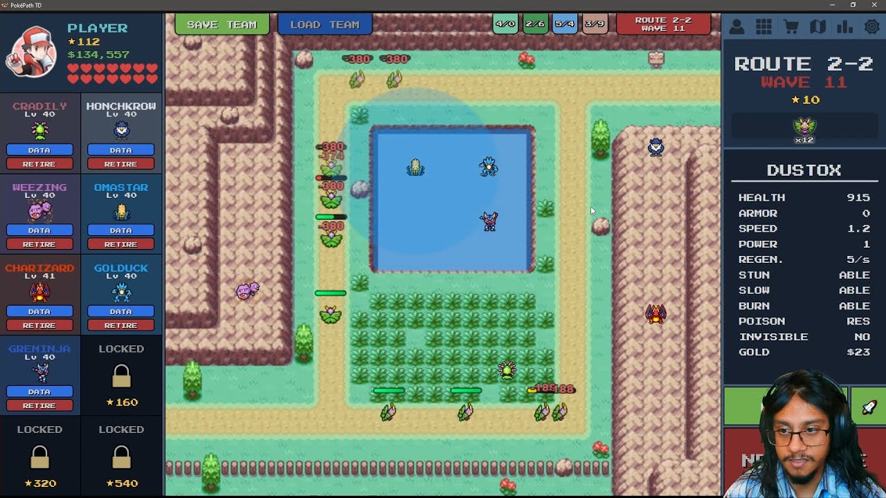Маршрут 2-2 | PokéPath TD [3]