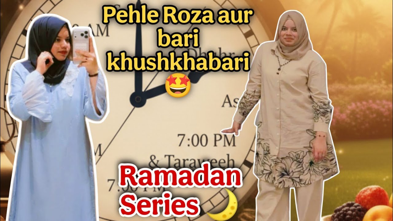  Sehri se Iftar tak Full Ramzan Routine + Work Load| Ramadan series ep 1 |Roaming with Asha 