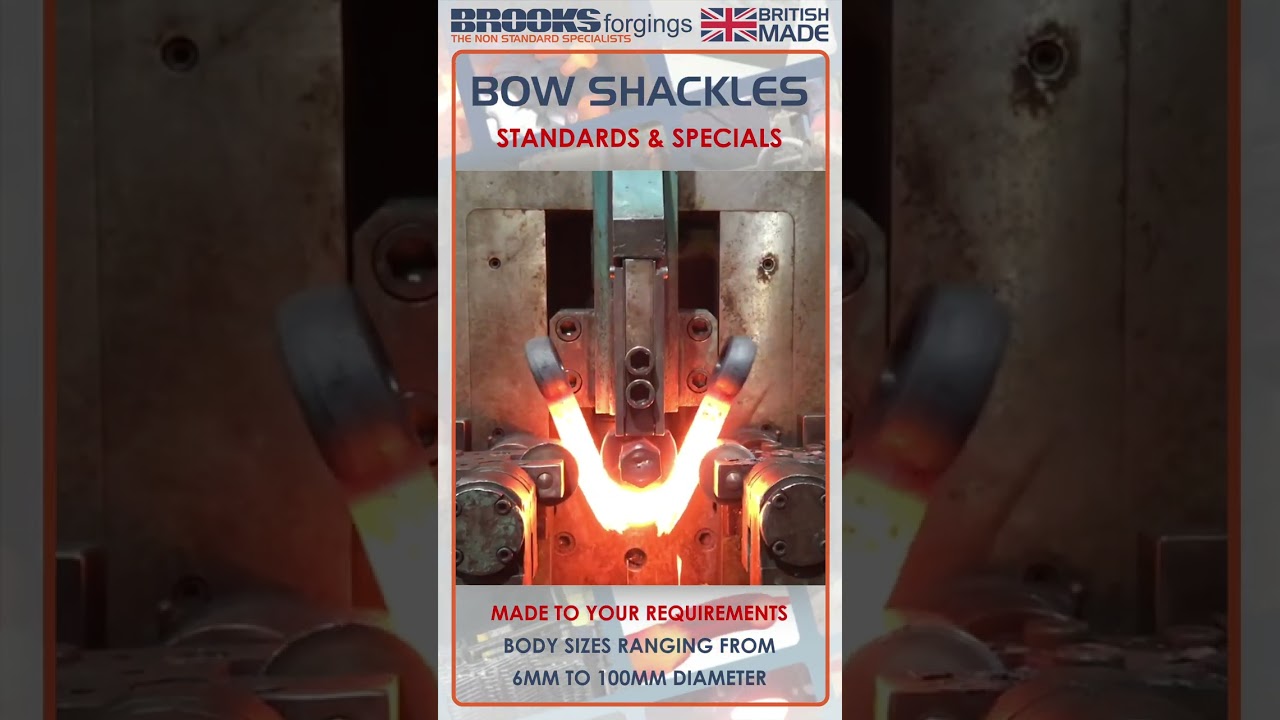 Bow Shackle Manufacturing #shorts #forging #manufacturing