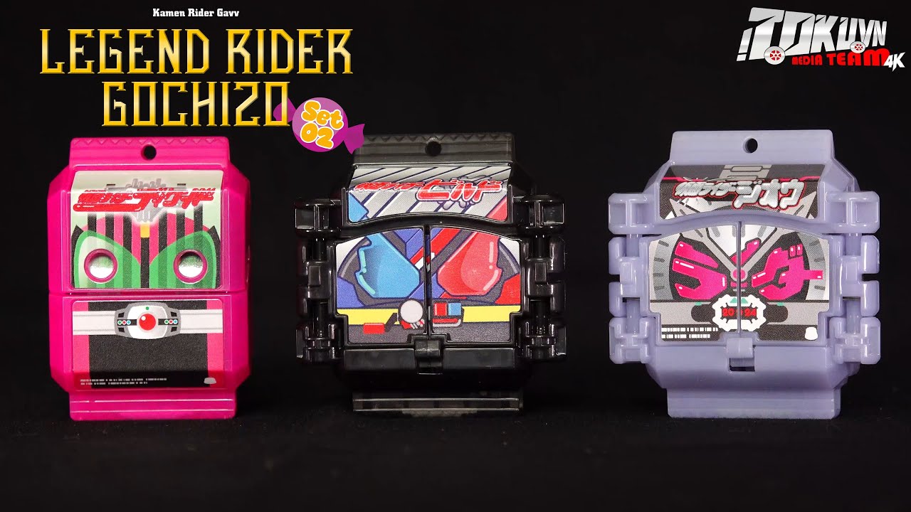 [TMT][1786] DX Legend Rider Gochizo Set 02! Kamen Rider Gavv! (4k)