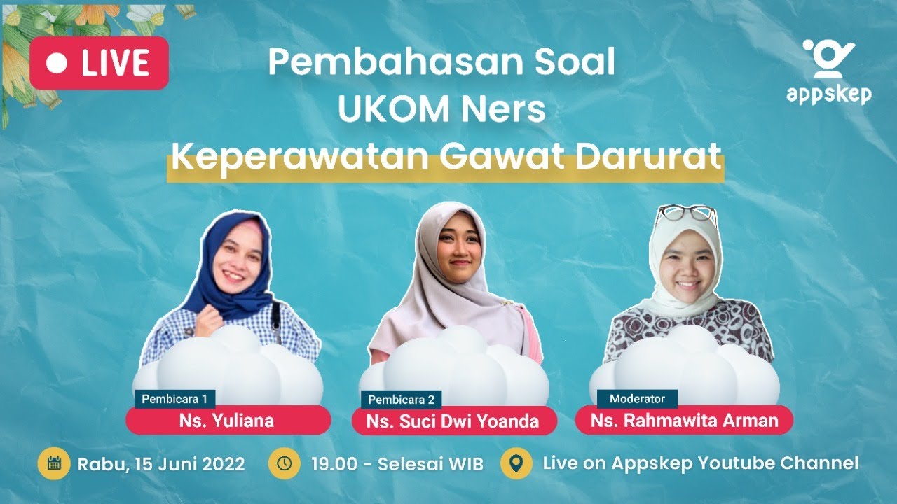 PEMBAHASAN SOAL UKOM NERS - KEPERAWATAN GAWAT DARURAT