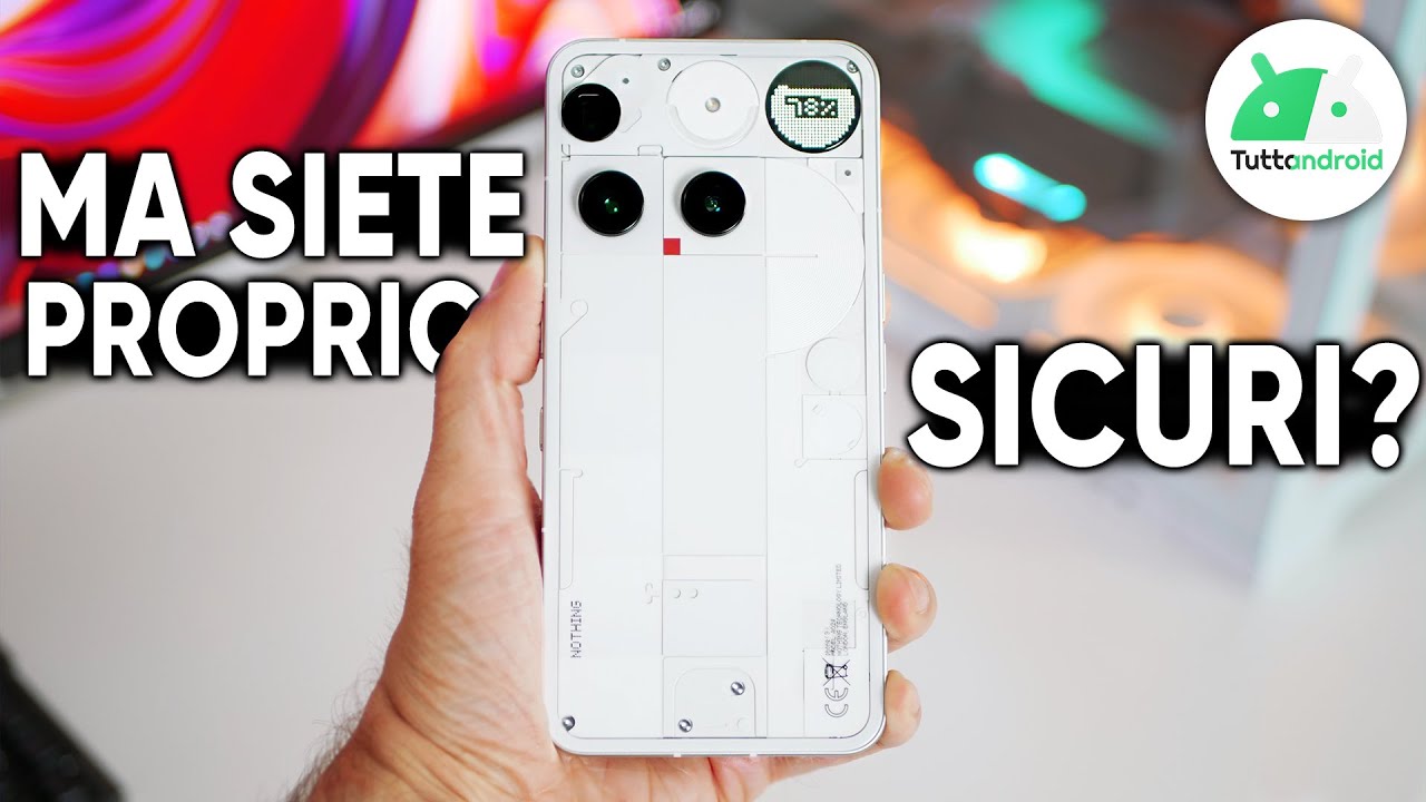 COME LUI NESSUNO! BELLO o BRUTTO?! vi parlo anche del RESTO. Recensione Nothing Phone 3