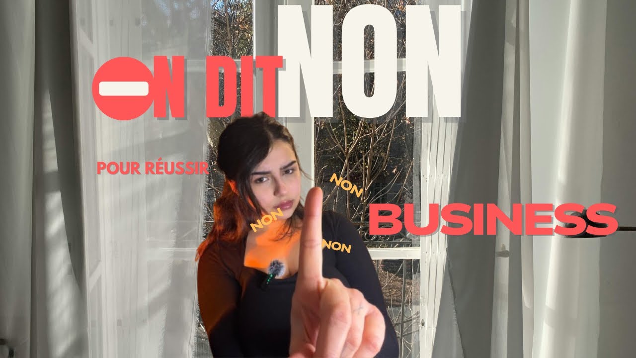Apprends à dire NON (et ta vie va changer)