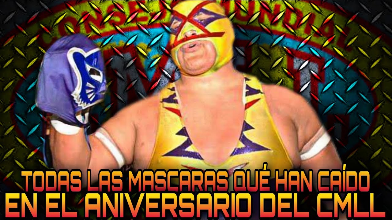 TODAS LAS MÁSCARAS QUE HAN CAÍDO EN EL ANIVERSARIO DEL CMLL 1990-2010
