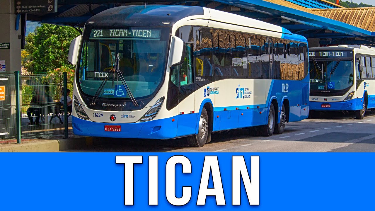 Terminal de Integração de Canasvieiras - TICAN (Florianópolis/SC) - Movimentação de Ônibus #184