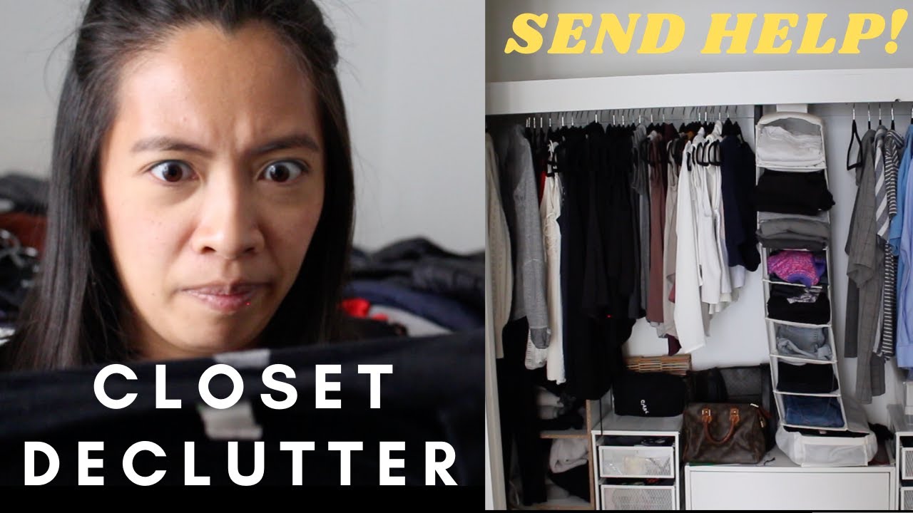 MINIMALISM & DECLUTTERING | Closet Declutter With Me