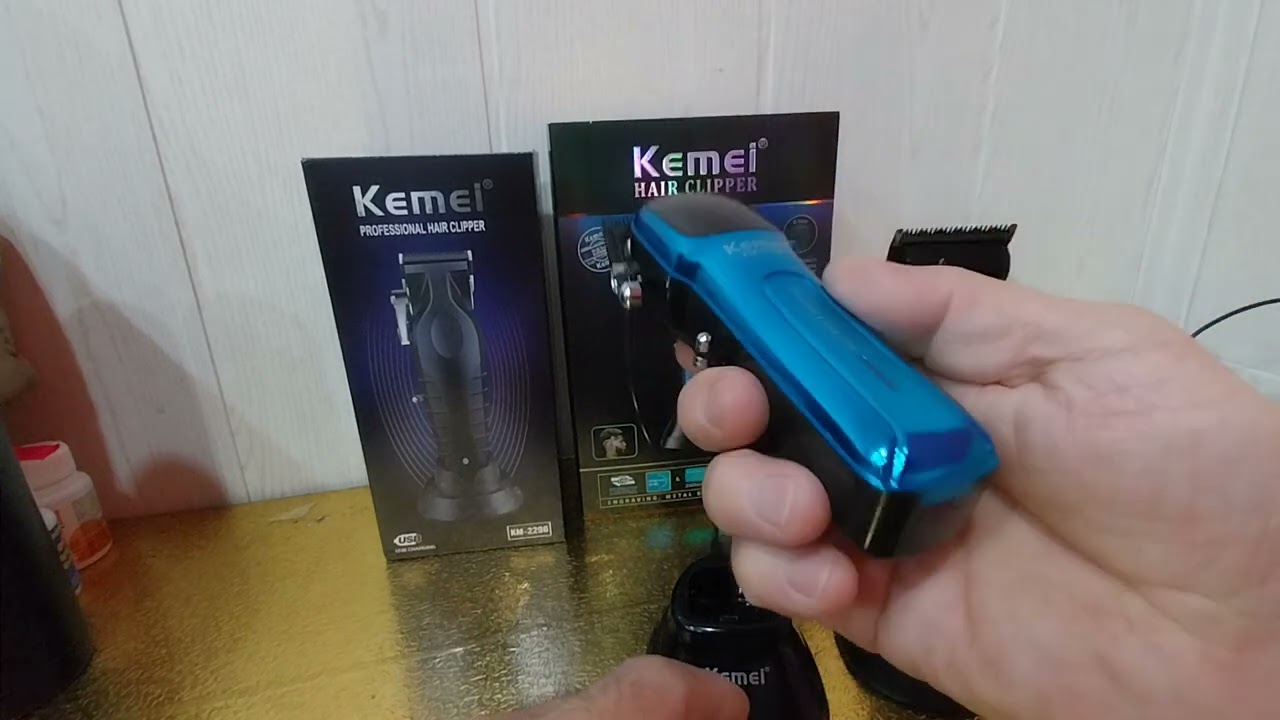 ОБЗОР МАШИНКИ ДЛЯ СТРИЖКИ KEMEI 2296.  KEMEI 1763
