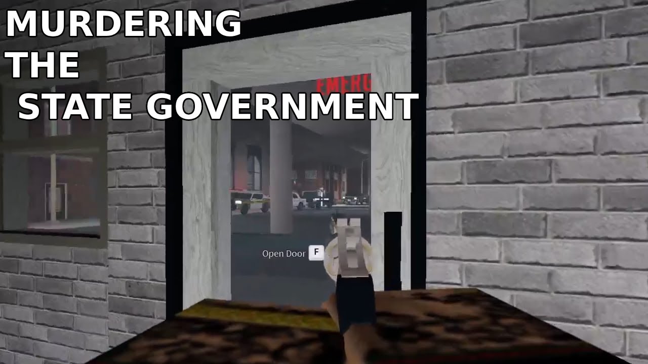 MURDERING THE STATE GOVERNMENT! | New Haven County (Roblox)