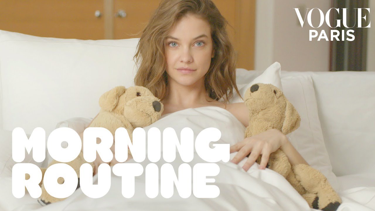 Stay home and spend the morning with Barbara Palvin | Morning Routine | Vogue Paris