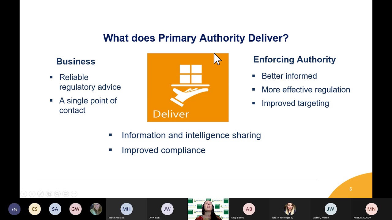 Primary Authority Basics