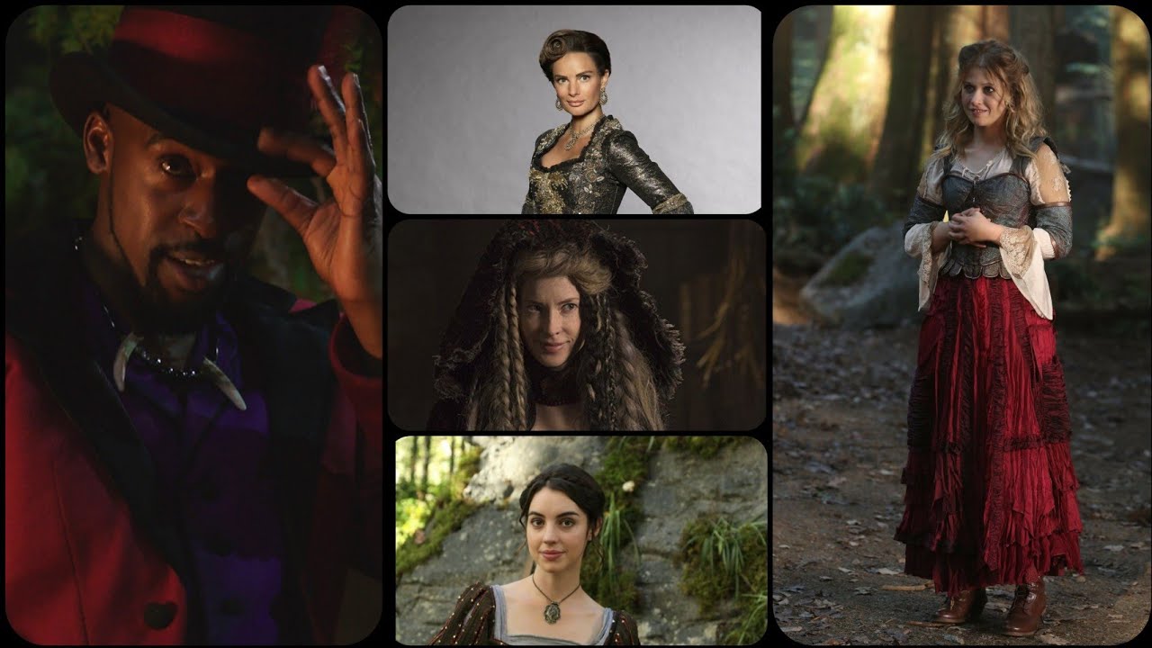 Once Upon a Time - Magic Gothel, Drizella, Lady Tremaine, Dr. Facilier and Alice - All Powers.