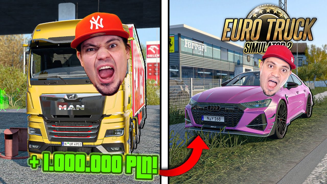 🚛 Kupiłem swoje PIERWSZE AUDI RS7! *700 koni* | Euro Truck Simulator 2 z Darek