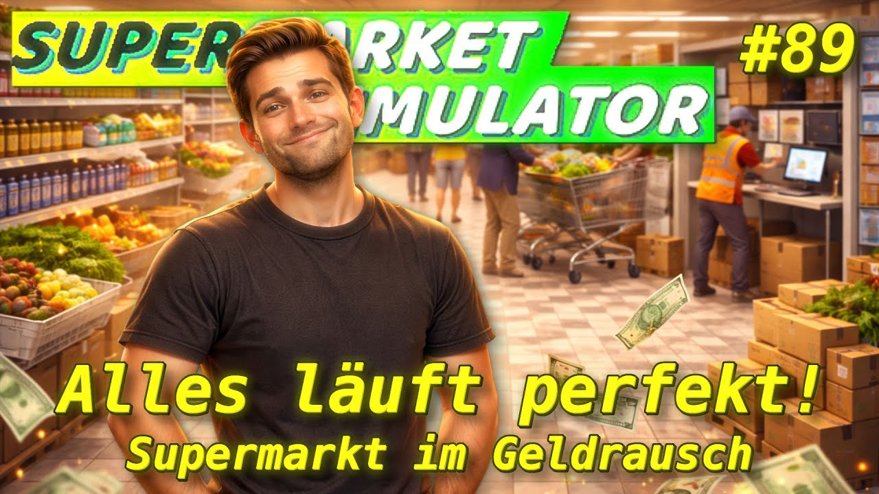 #89 | Alles läuft perfekt! 💰 Supermarkt im Geldrausch | Supermarket Simulator