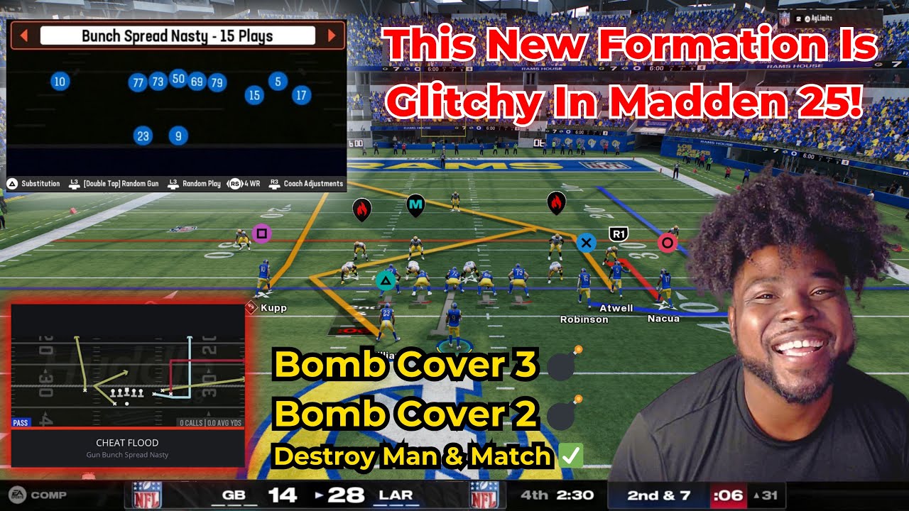 This NEW Formation Is Glitchy In Madden 25! | Bunch Spread Nasty Mini Scheme + Gameplay! |