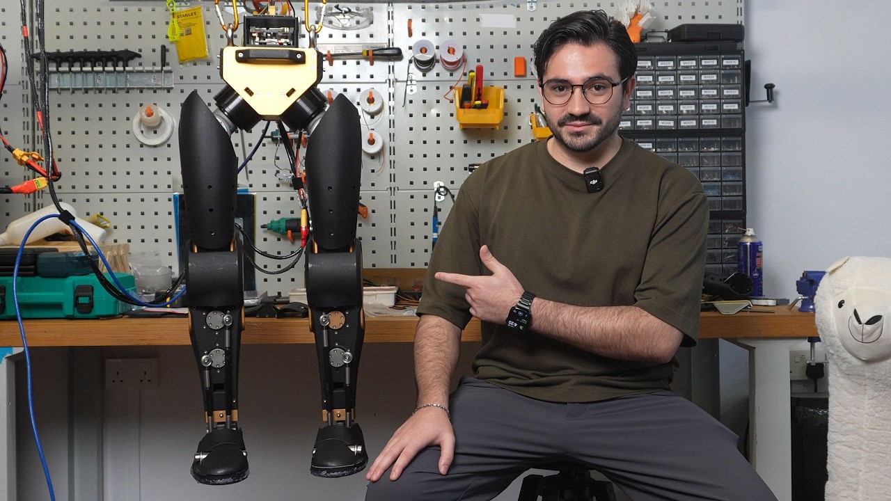 How we built humanoid robot legs