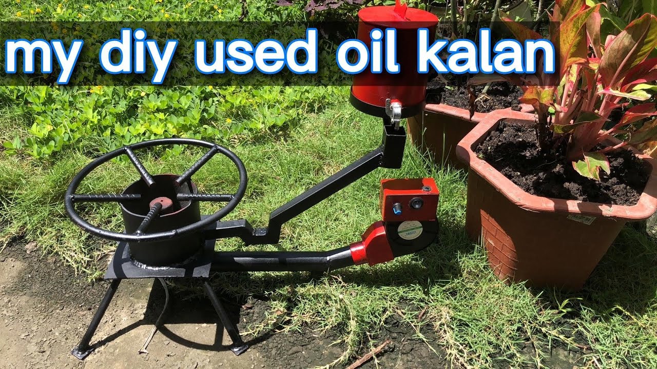My DIY used oil kalan