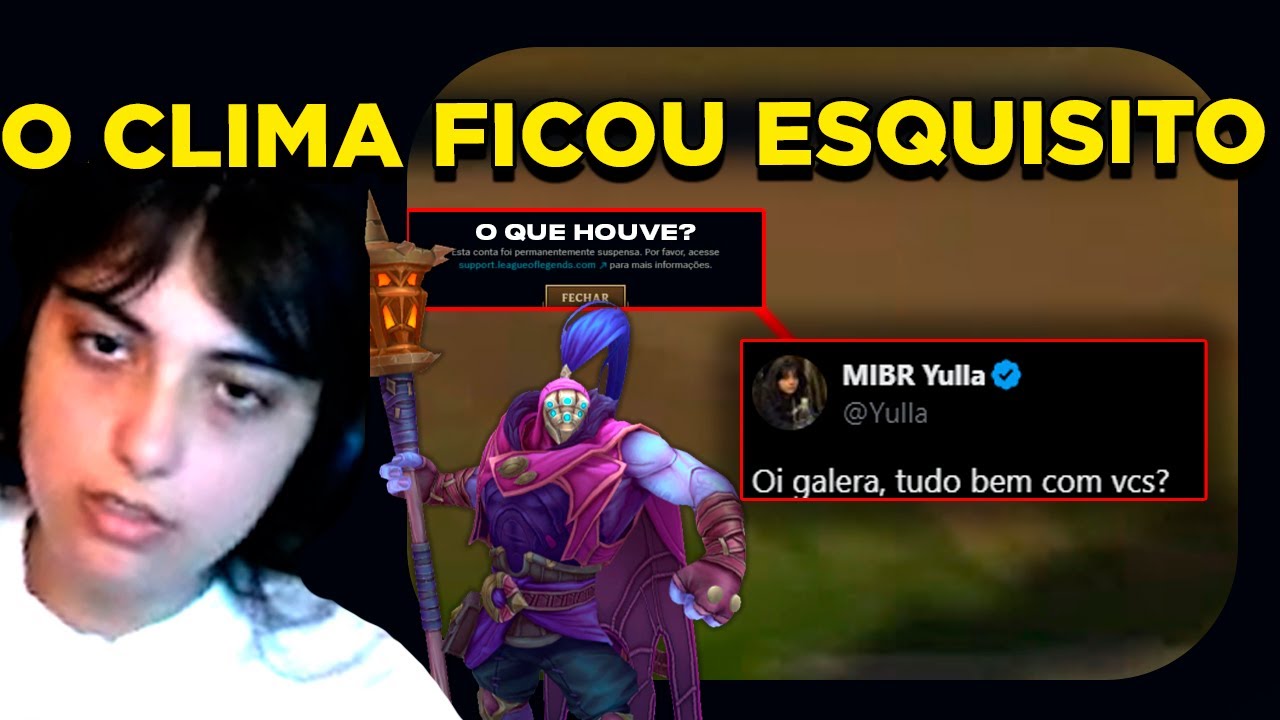 YULLA FALA SOBRE O TÉRMINO - LEAGUE OF LEGENDS!