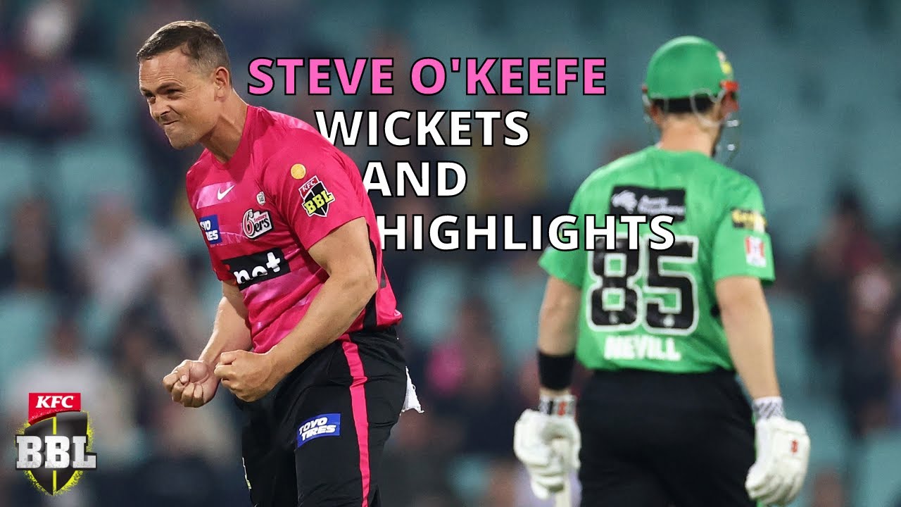 Steve O'Keefe Wickets and Highlights BBL11