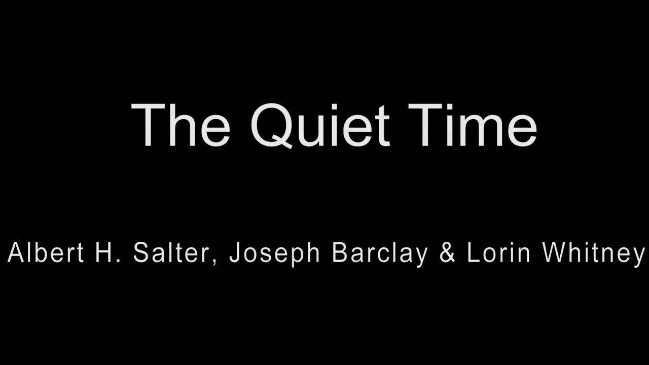 The Quiet Time – PGM 327
