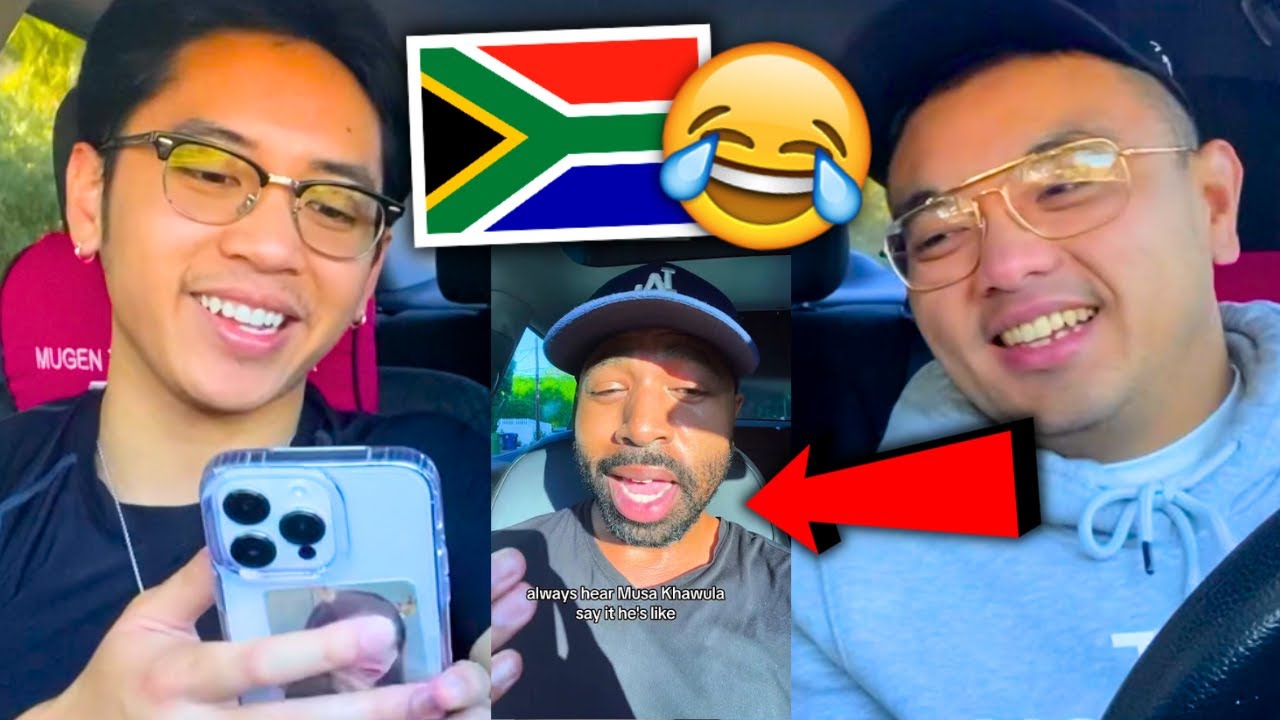 Americans React To South African Slang 😂🇿🇦 REACTION! *WE TRIED IT! 🤣*