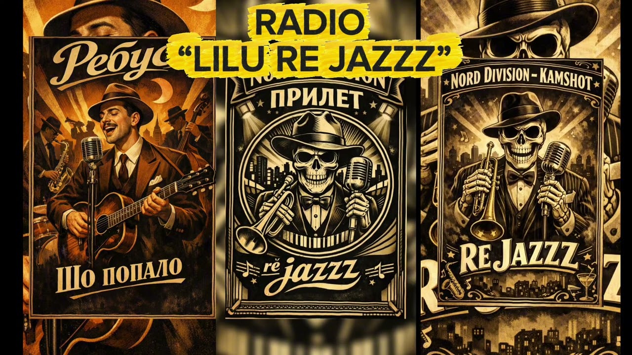 REBUS / NORD DIVISION — Ретро 30–40s Jazz Swing Versions 🎷 (шо попало / ПРИЛЕТ / KAMSHOT)