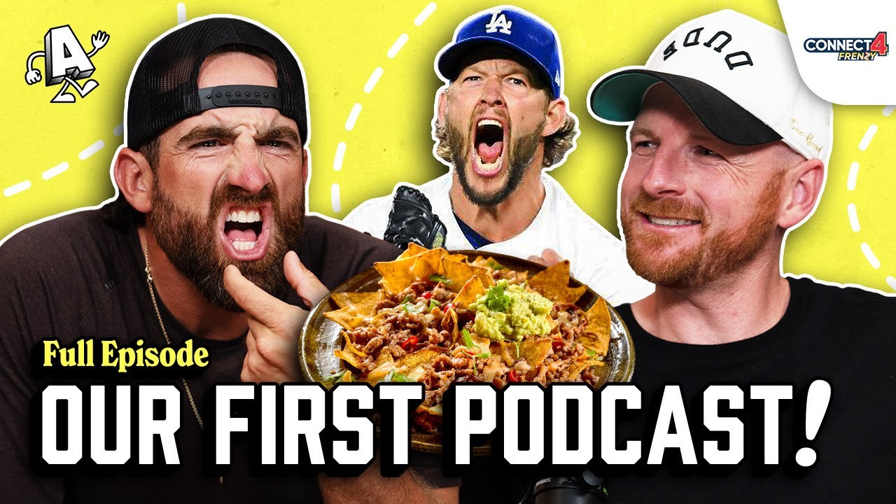 Ep. 1: Dude Perfect x Clayton Kershaw on Retirement + Best Football Snack Draft