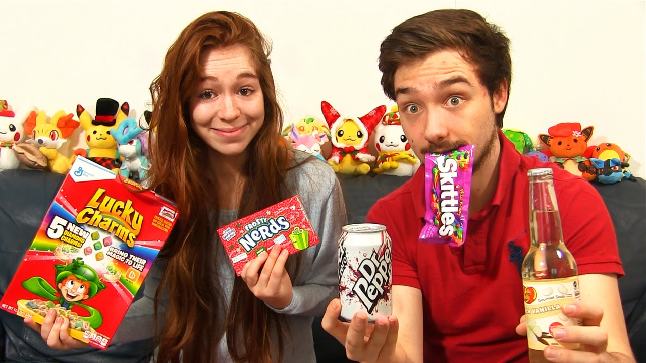 Dégustation Américaine en Couple ! ON MANGE DES PRODUITS AMÉRICAINS ! #2