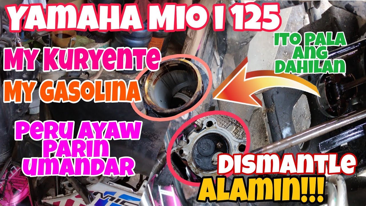 Yamaha Mio i 125 Biglang Tumirik May Kuryente, May Gasolina Peru Ayaw Parin Umandar. Alamin.