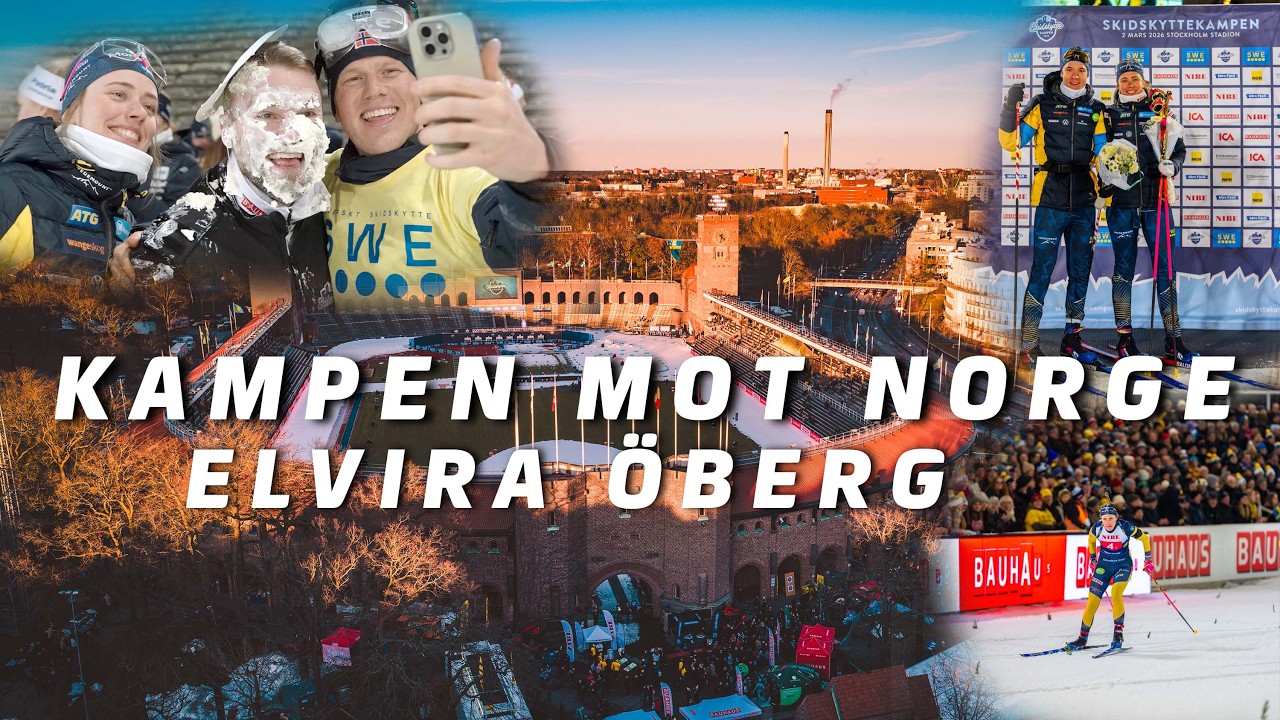 Sverige vs Norge i Skidskyttekampen 🇸🇪🇳🇴