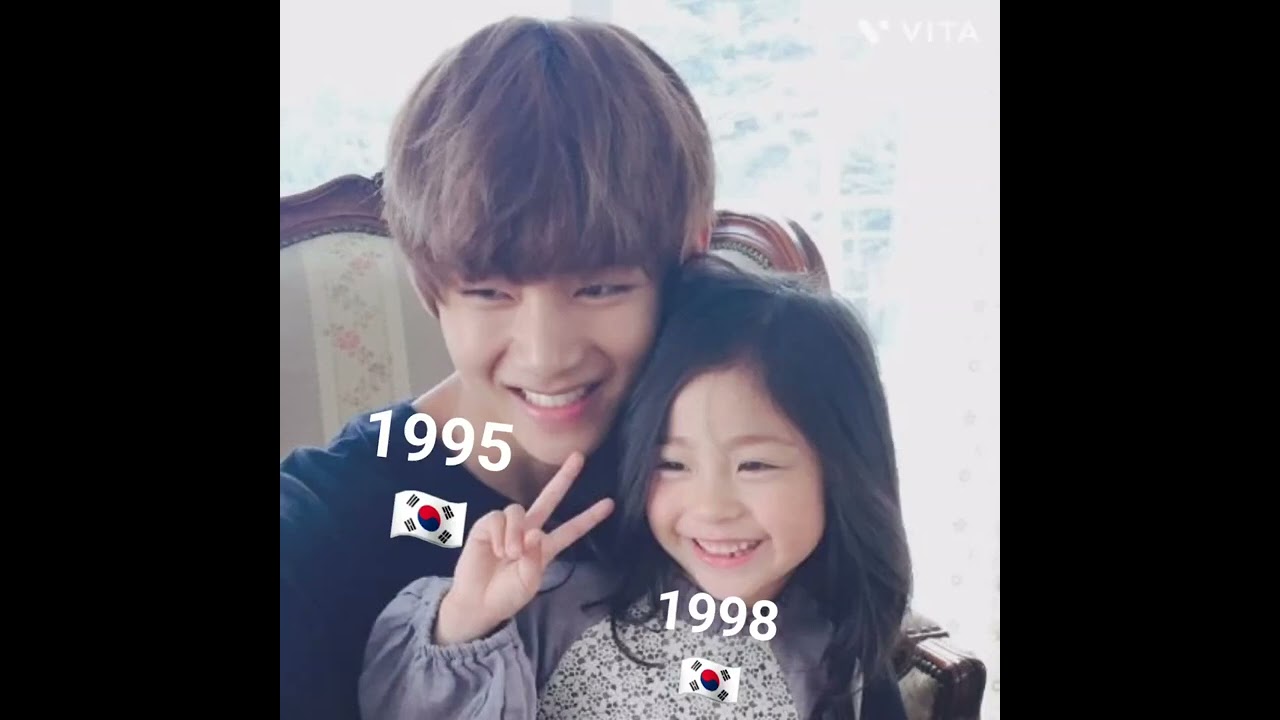 kim taehyung and his sister kim eun jin 💜 #bts #LILIES🩷#shorts