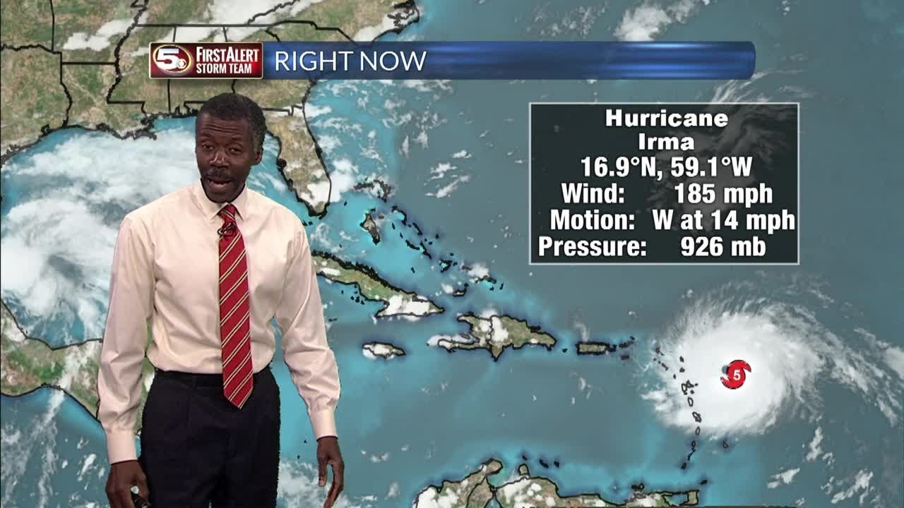 Hurricane Irma Outlook 9/5/17, Along with Tropical Storm Jose