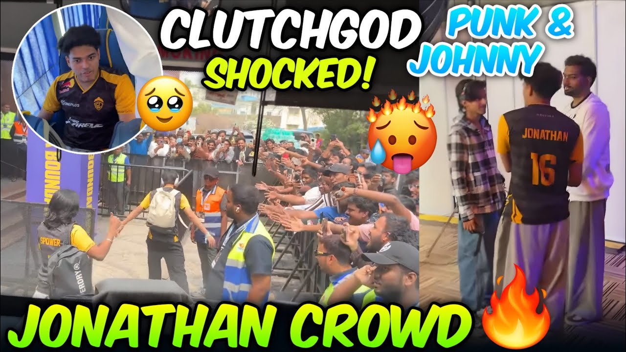 JONATHAN CROWD CHEER 😳 JOHNNY PUNK INTERVIEW 🤔 GODL COACH CONFIDENT 😊 ZGOD LIVE FROM BGIS LAN