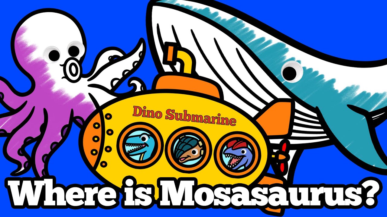 Dinosaurs take a Submarine to meet Mosasaurus!