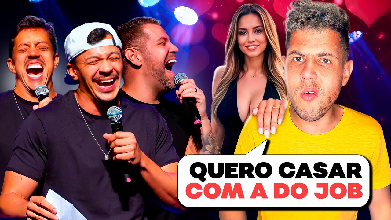 3 HUMORISTAS & MC MARCELINHO RESOLVENDO PROBLEMAS AMOROSOS (da pior maneira) 😂😂
