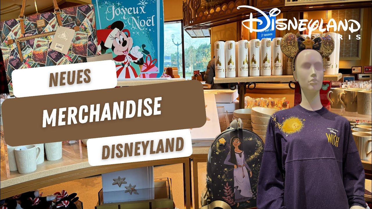 ✨Disneyland Paris - Merchandise Update Dezember 2023 - Christmas Update, 2024 Merch & Ohren!