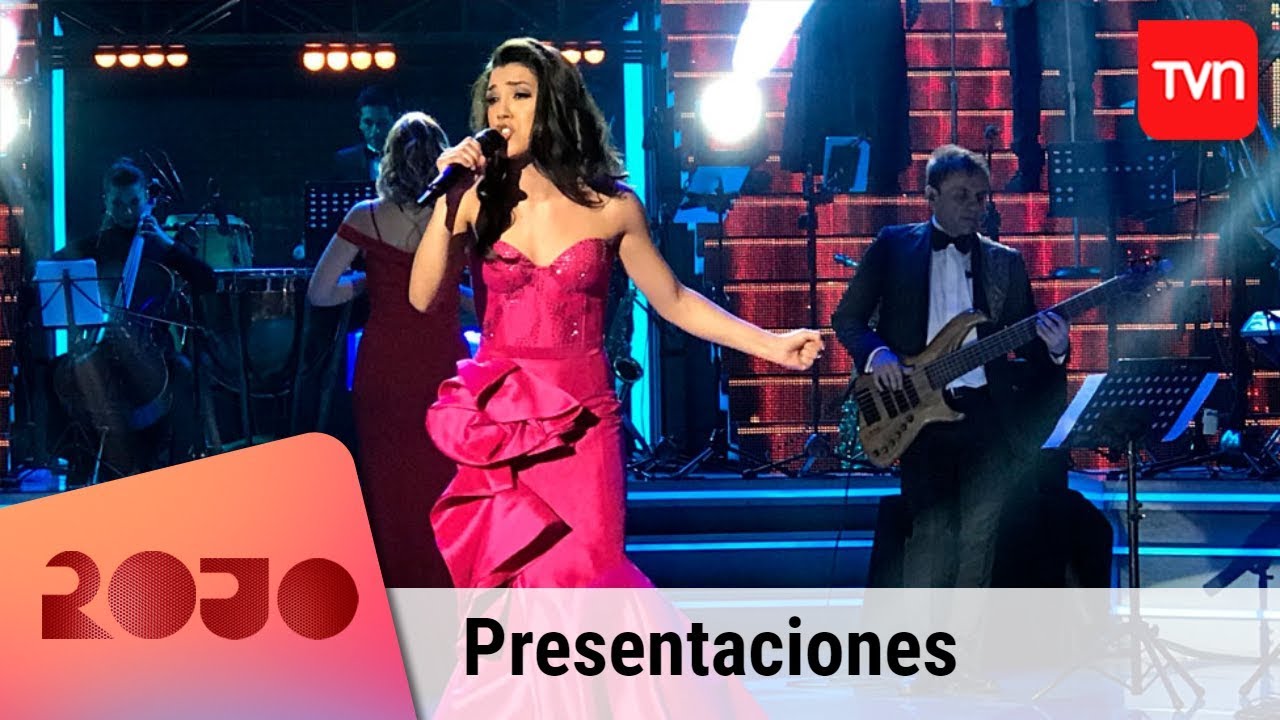 Jeimy Espinoza cantó 