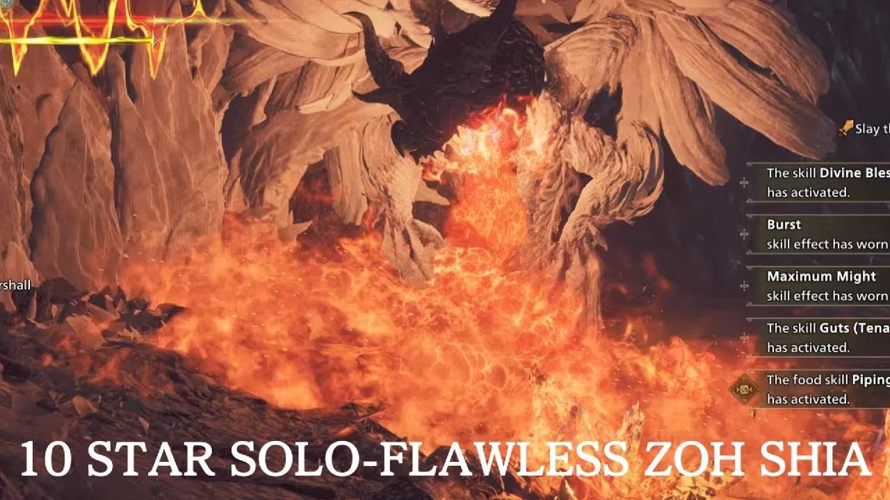 Monster Hunter Wilds: 10 Star Zoe Shia, No Carts, Solo