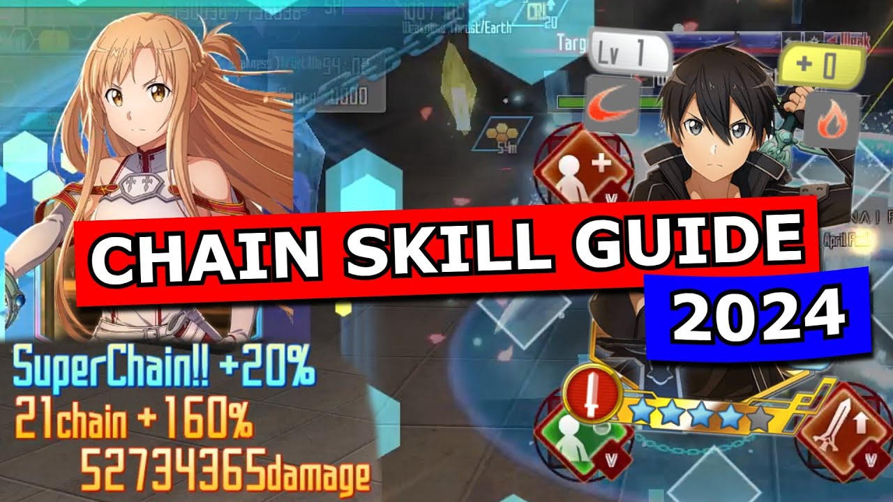 [SAOIF] Chain Skill Guide 2024 | Chain Effect / Super Chain / Counter Switch | SAOIF GUIDE