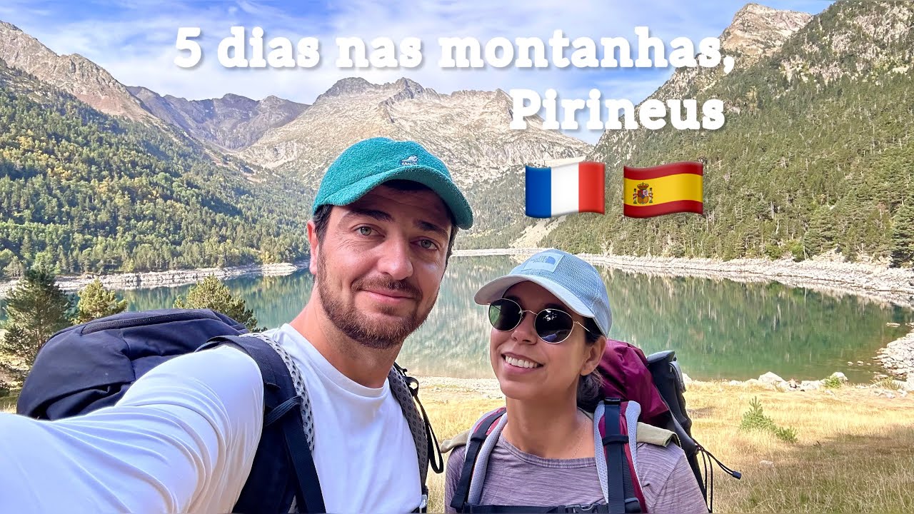 5 dias de trilha nas montanhas entre França e Espanha. #trilhandomontanhas #pirineus 